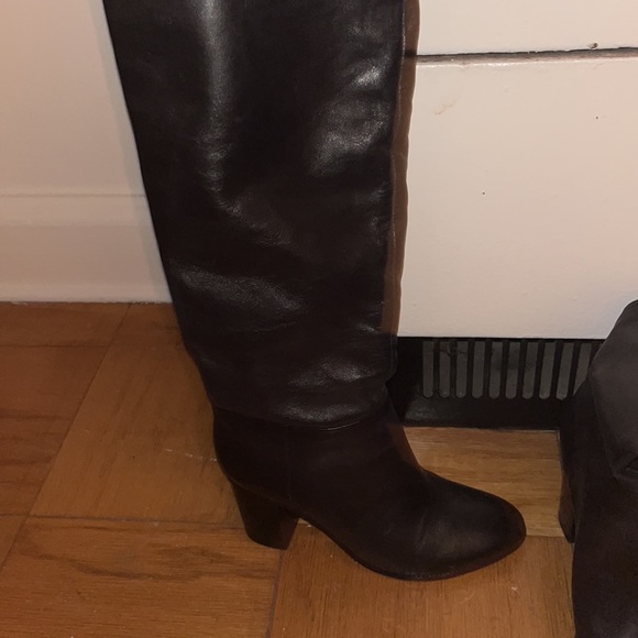 Schutz Lucienne Up Nappa Leather Boot - Black - NEW WITH BOX - Picture 4 of 5